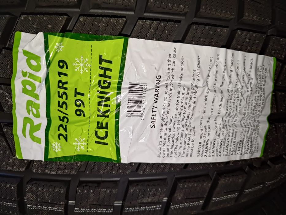 Rapid 225/55R19 Ice Knight