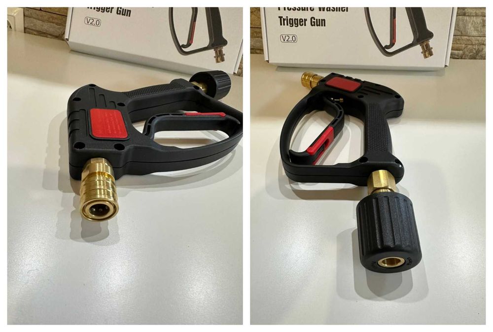 MJJC Професионален пистолет за водоструйка + 5-в-1 дюза Quick Connect