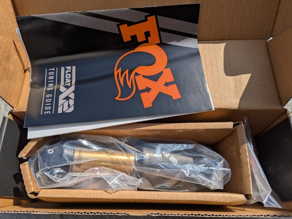 Fox float X2  NOU, trunion 205x65
