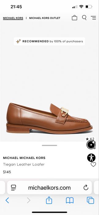 Лоферы michael kors