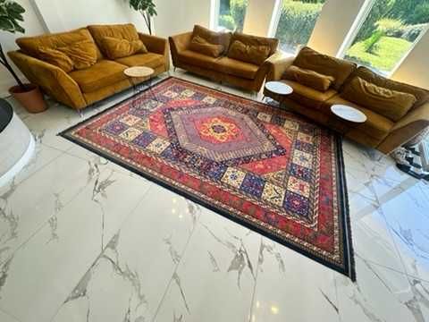 Премиум дизайнерски килим Liana Gallery - 360×250 см - като нов
