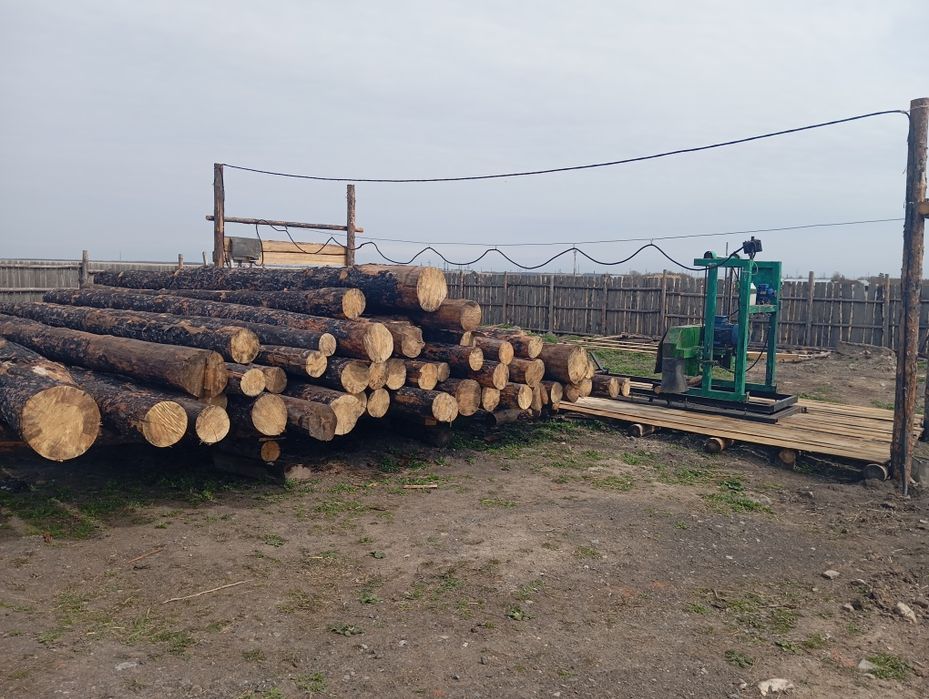 Распиловка вашего леса на моей пилораме цена договорная