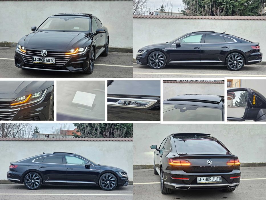 VW Arteon R-Line 2.0TSI 190cp 2019 DSG HUD Pano MatrixHD Dynaudio FULL