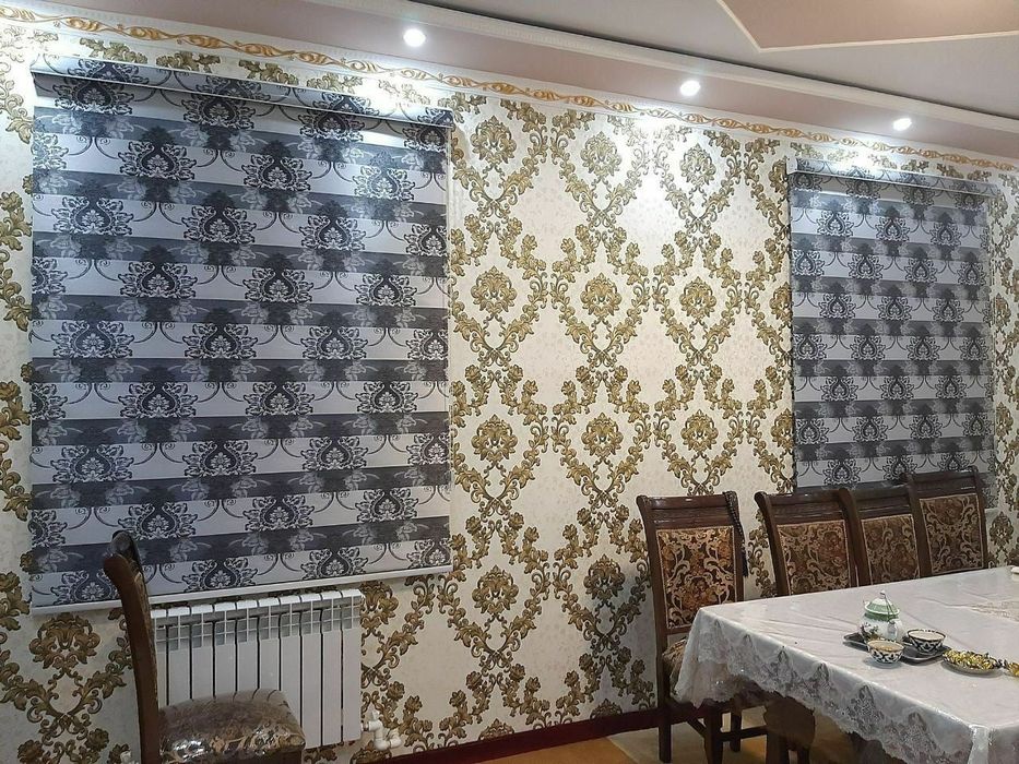 Parda jaluzi jalyuzi combo plise foto akfa rom