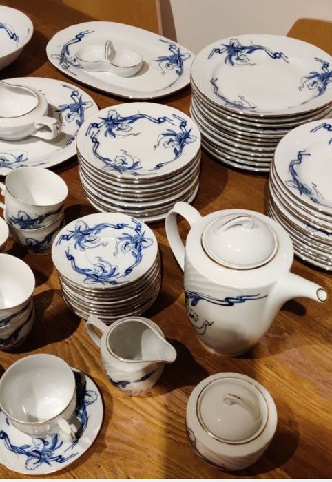 Set vesela 67 piese din porțelan Iris- Cluj