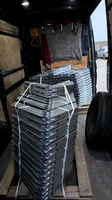 Стойки за климатик ПОЦИНКОВАНИ 355мм 470мм 2ММ 9000 и 12000BTU