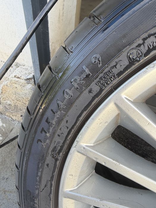 Продавам комплект джанти с гуми. Mercedes OEM 5x112 19