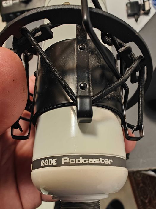 Microfon USB Rode Podcaster alb
