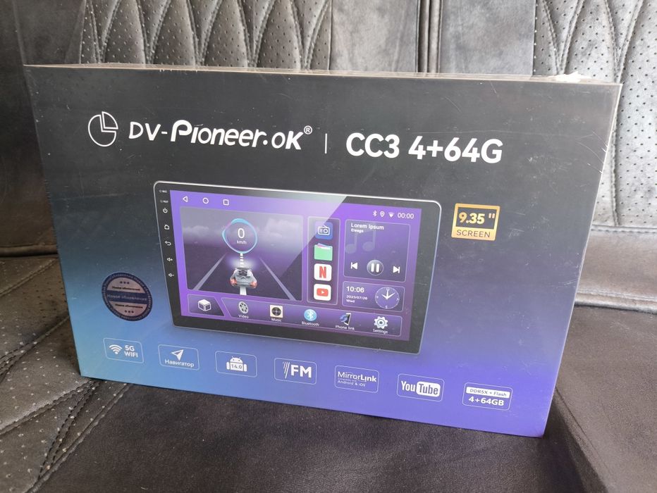 Магнитола Андроид Pioneer CC3 4/64GB