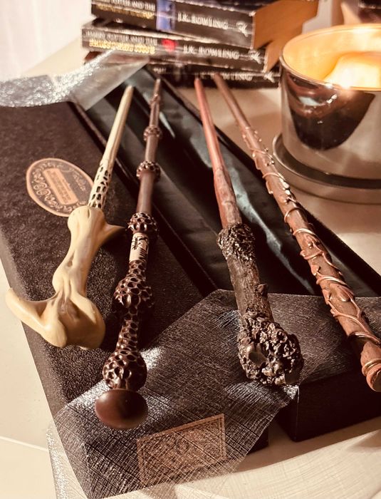 Bagheta Harry Potter in cutie personalizata