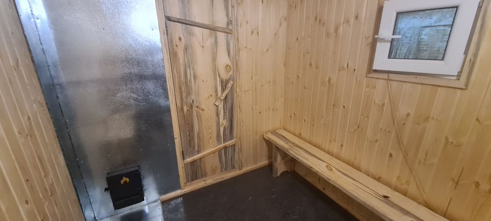 Баня из контейнера