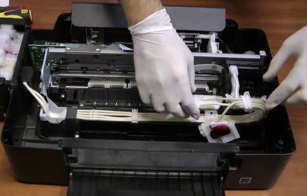 Epson stylus c67 как снять головку