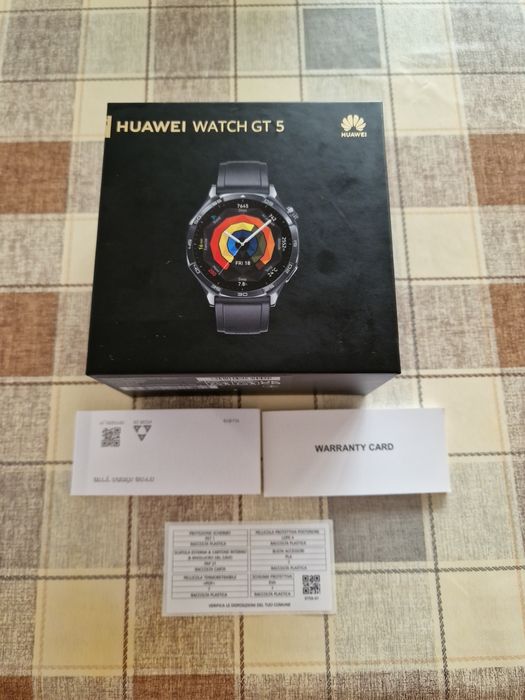 Чисто нов Huawei Watch GT 5 46mm