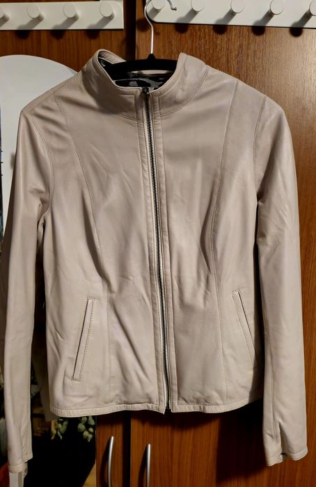 Geaca piele cu 2 fete