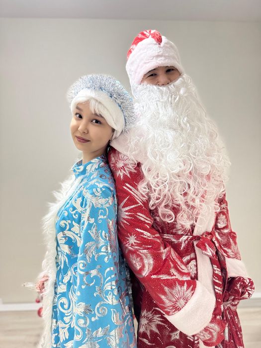 Дед мороз и снегурочка!!