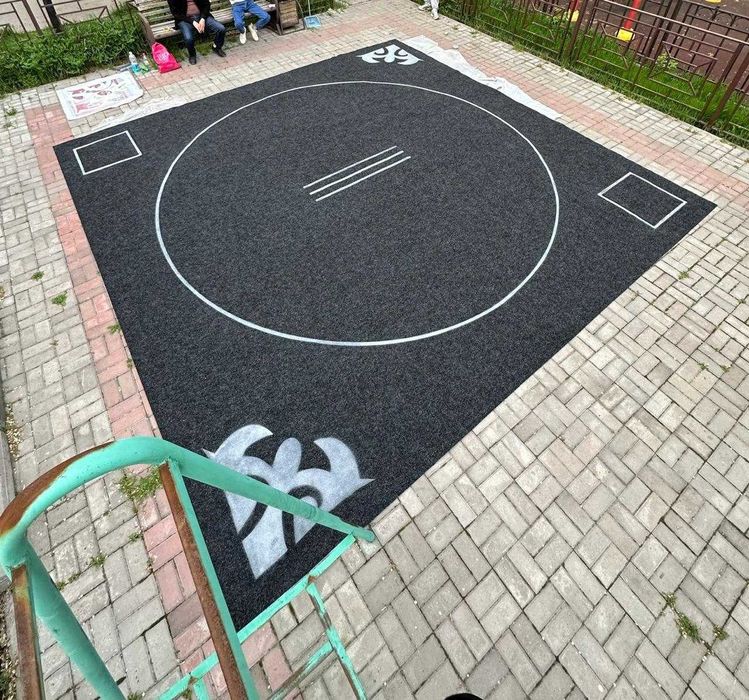 Асық ату кілемі, ковралан для спорта асық ату