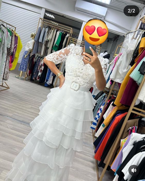 Свадебное платье 44го размера