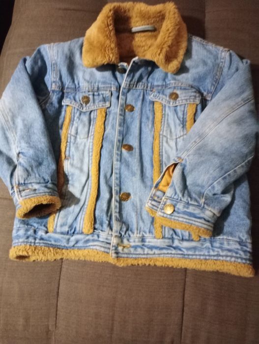 Ватиранo дънковo яке за 5-6г.дете. размер 116