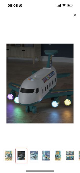 большой самолет игрушка