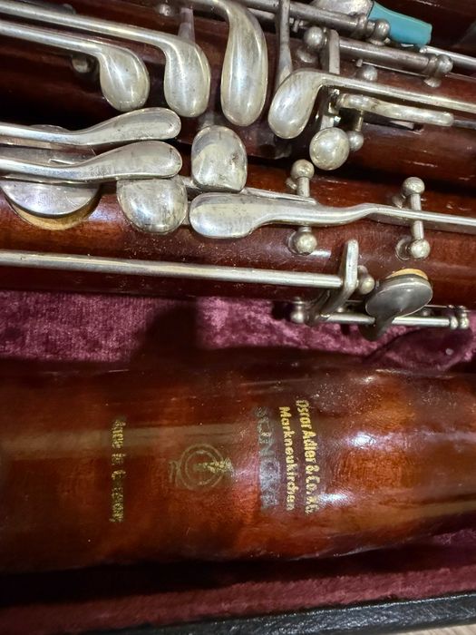 Фагот Oscar Adler & Co. Markneukirchen