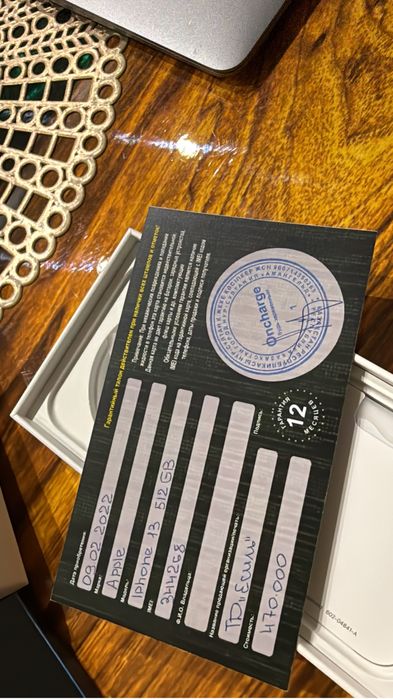 Айфон 13    512 гб бу (iphone 13)