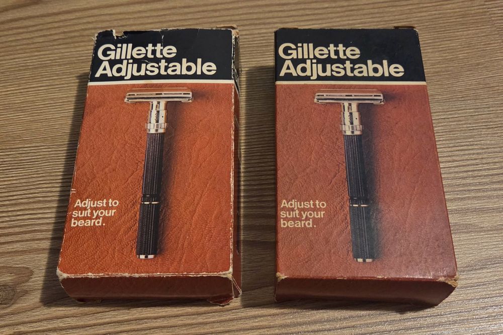 Aparat de ras clasic Gillette Black Beauty - nou