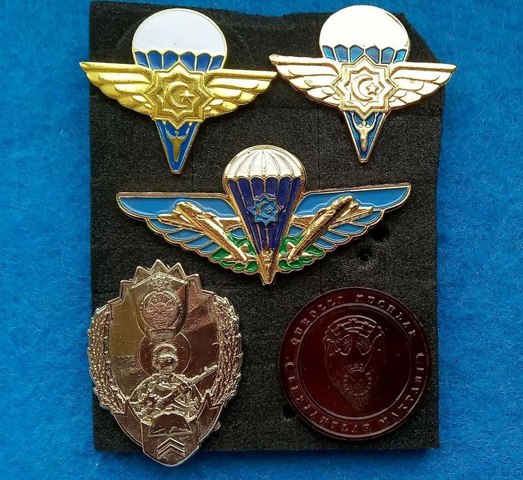 значки и знаки Узбекистан  тяжелый металл