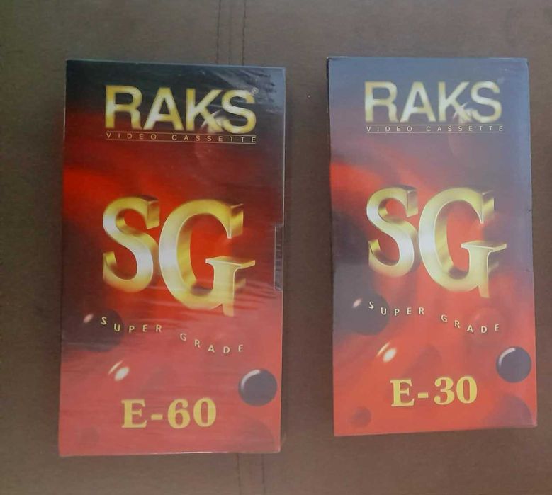 Видеокасети RAKS E-60 SG  чисто нови