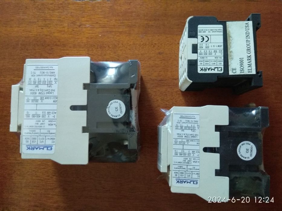 Прекъсвачи,контактори