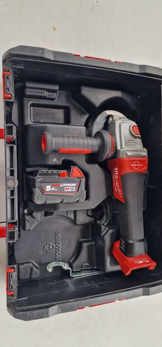 Акумулаторен ъглошлайф Milwaukee M18 CAG125XPDB