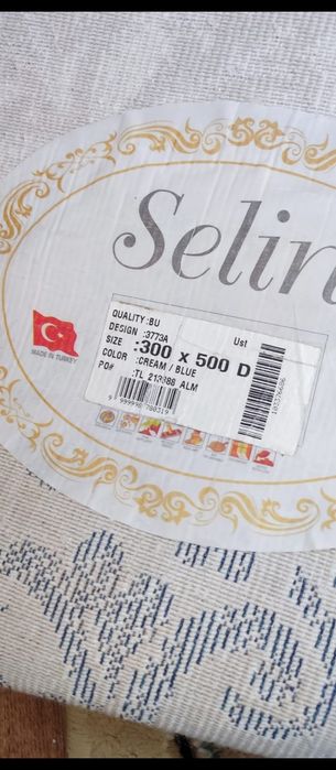 Продается турецкий ковер размер 3×5