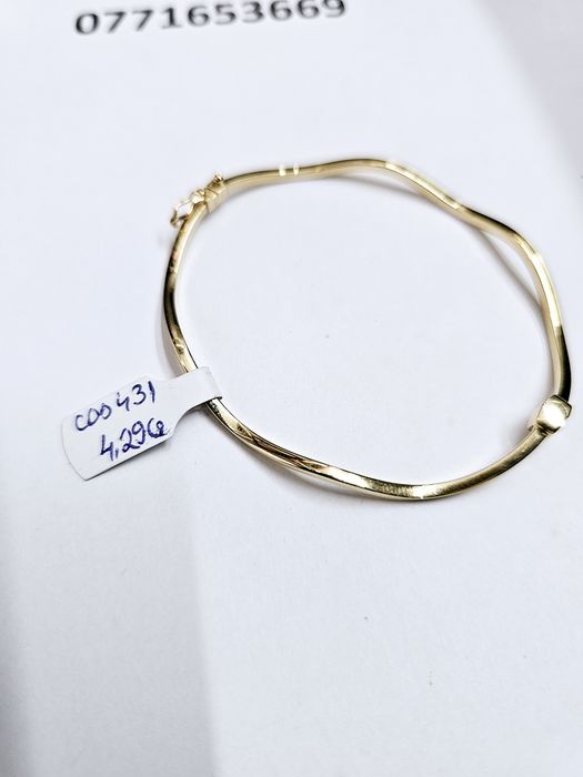 Vand bratara din aur 14 k 4.29 g cod 431