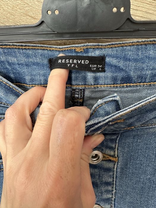 Fusta  lunga blug Reserved