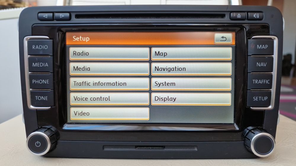 Navigatie VW RNS 510  + Harti + Cod Pin + Antena GPS !