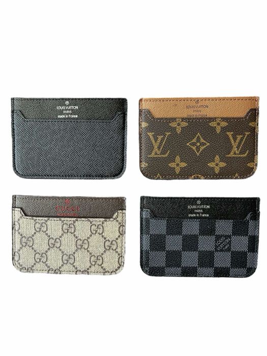 Визитници от еко кожа LV , Gucci в различни разцветки