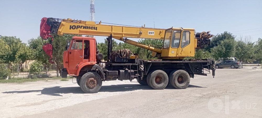 Камаз автокран 25 тонналик 2006 йил