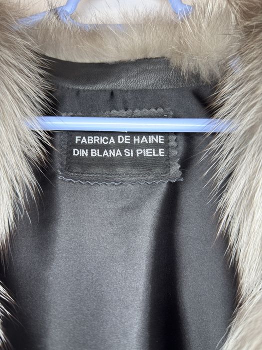 Haine blana vulpe argintie 5 in 1