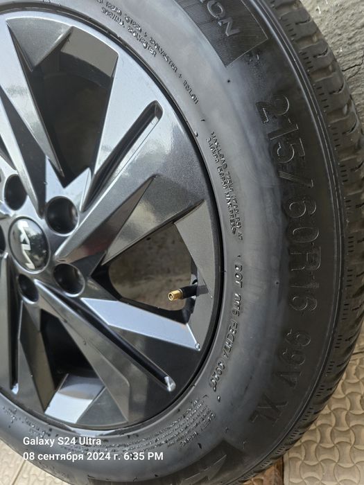 Hyundai elantra R16 диска балон