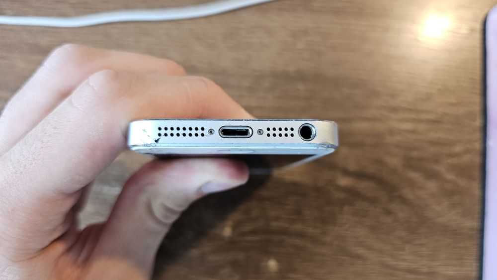 iPhone 5 silver de piese