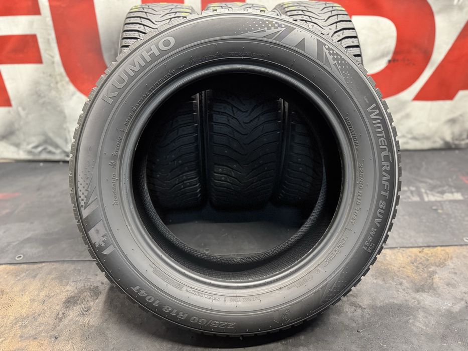 225 60 18, Зимни гуми, Kumho WinterCraftSUVWS31ICE, 4 броя