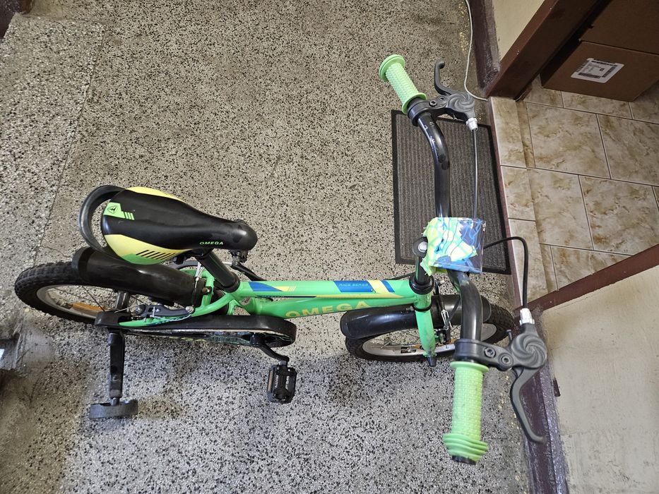 Детско колело с помощни колела