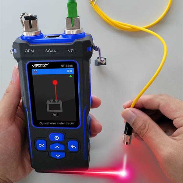 NF-8508 Кабельный Тестер & Измеритель Оптической Мощности Tester