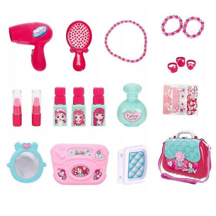 Jucarie geanta cosmetica pentru fetite