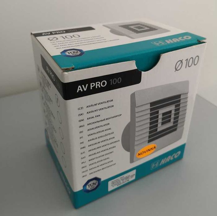 Аксиален вентилатор с гравитационни ламели