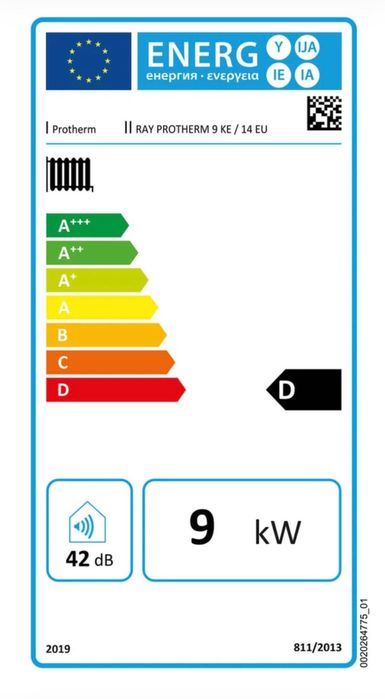 Vând centrală termică pe curent Proterm 9KW
