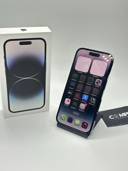 iPhone 14 PRO - 256Gb - Baterie 100%- Stare IMPECABILA + Garantie