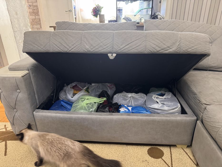 Угловой диван раскладной