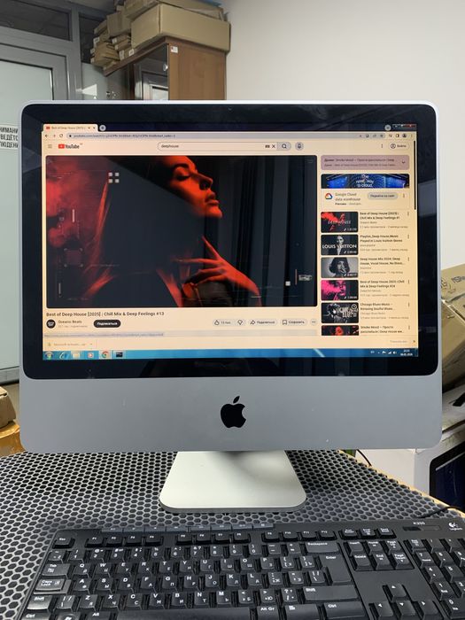 iMac 20 2007. Windows 7.