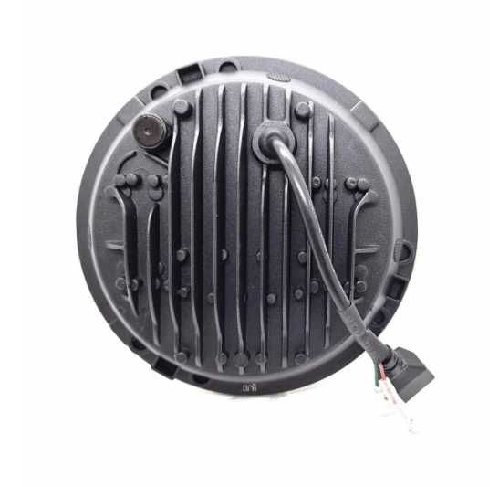 LED фар 7" инча 18см 12V-24V 6500lm за АТВ джип мотоциклет камион и др