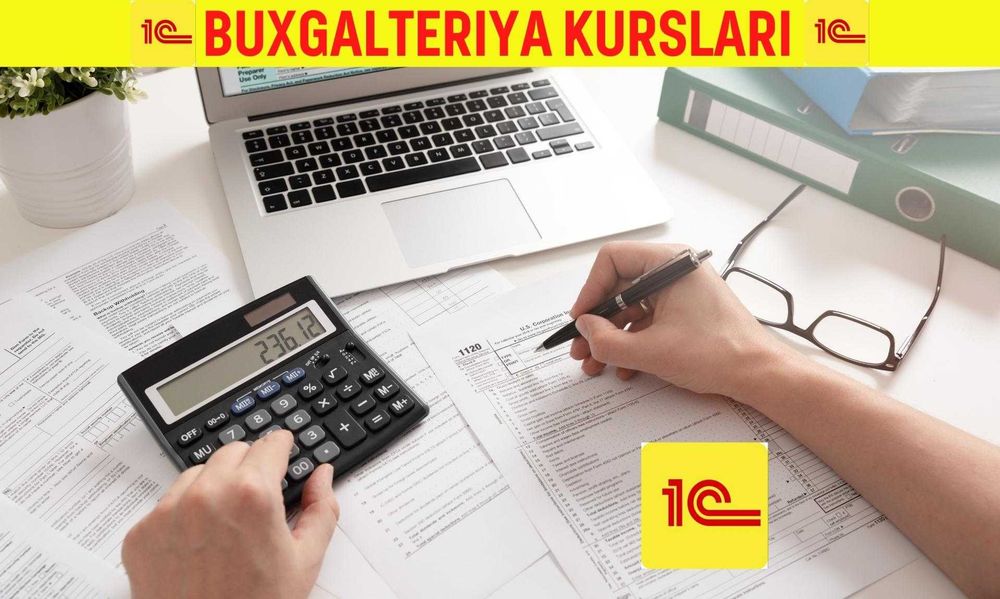 Buxgalteriya Kurslari - 1C kurslari Toshkent